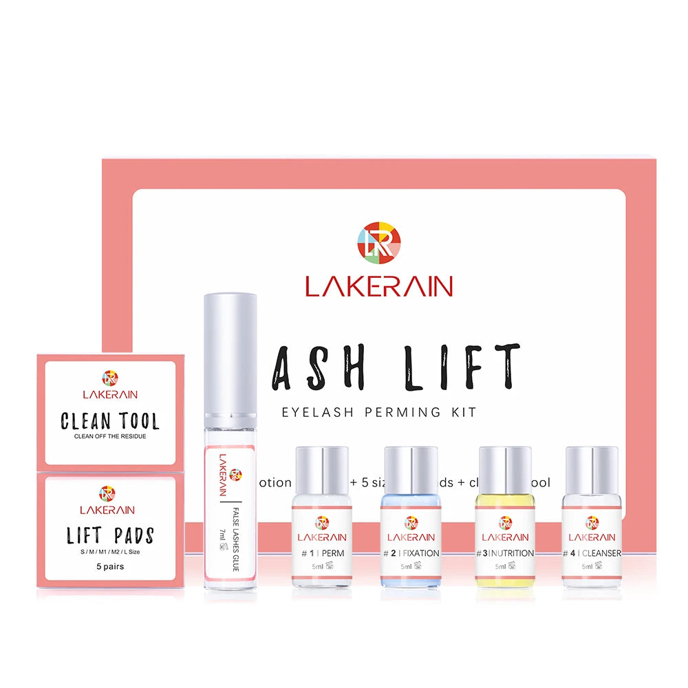 Neue Lash Lift Kit Langlebige Wimpern Lifting Dauerwelle Lotion Fixierung Kleber Lockige Lasher Schönheit Salon Heimgebrauch Pro Kit